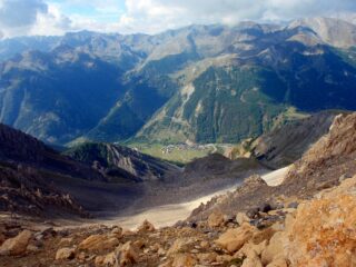 Bersezio dalla cima 