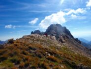 sul costone verso la cima Ovest