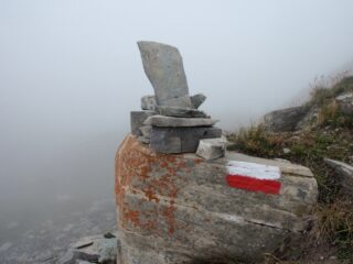 sul sentiero della cresta Sud Est  del Tibert
