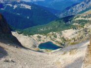 il lago di Tavels sul versante francese
