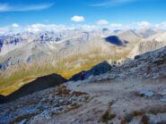 vista sulle cime della Val Maira