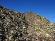 il ripido tratto finale  