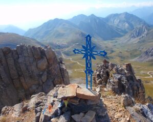 la croce sulla Cima Ovest del Becco Grande