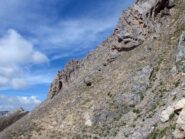 il ripido versante sud 