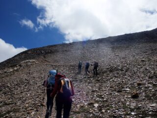 verso la cresta finale