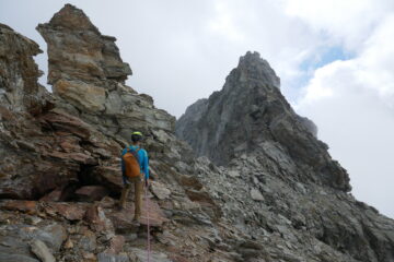Dalla P. di Netscho verso l'anticima del Corno (foto mgulliver)