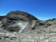 Il Mont Rous visto dall'uscita della ferrata