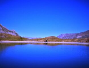 Passaggio al lac de Clausis
