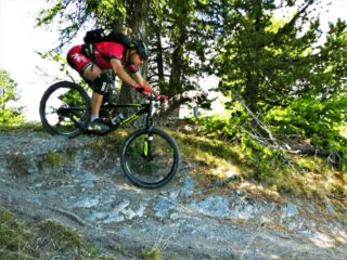 Passaggi sulla parte alta.