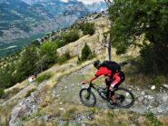 Inizio s.t. da Les Guions.