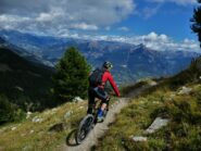 Verso la valle.