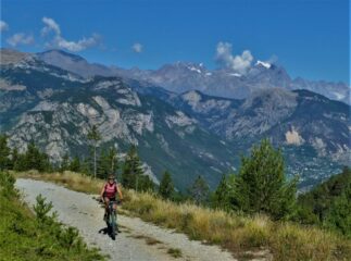 Panorama sul Pelvoux.