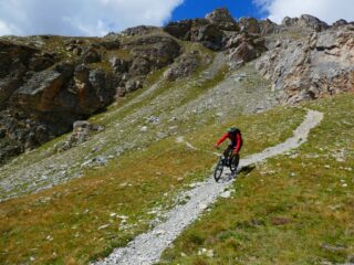 Verso la zona prativa.