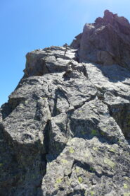 Placca inclinata fessurata di II