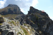 Passaggio obbligato prima della elevazione, si raggiunge l'ometto visibile da lontano.