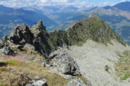 Dopo l'elevazione si ritorna in cresta