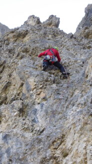 Sopra la 'sosta su spuntone'.