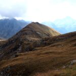 M.te Chiapa dalla dorsale verso il Colle Bringuez.