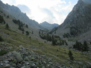 Vallone di Lourousa al mattino