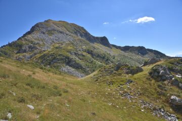 Versante Ovest del Pizzo Campolatte percorso al ritorno