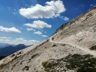 prima parte sentiero dal Col Izoard