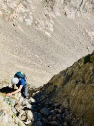 La cengia ascendente