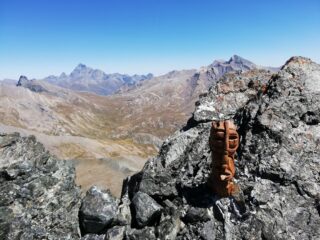 Dalla cima verso il Monviso