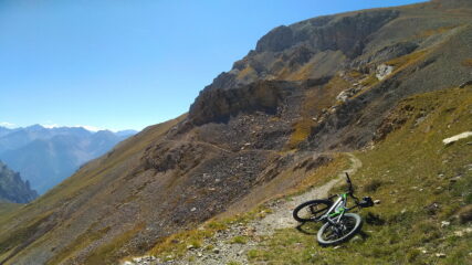tratto iniziale dei traversi sotto il Bodoira