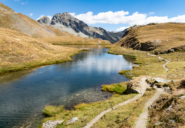 Lago Battaglia un po' sparaflashioso nella foto 