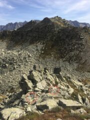 Passo non segnato, sopra alpe Casariola 