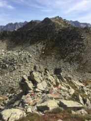 Passo non segnato, sopra alpe Casariola 