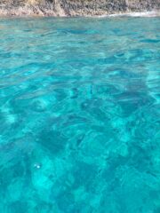 Passato il faro di Portofino iniziano fantastiche piscine naturali