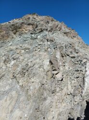 l'ultimo tratto per salire in cima
