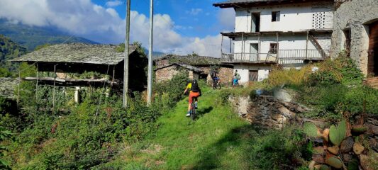 Percorso viola borgata Chiaronto