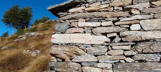 Unica indicazione, all'Alpe Combe