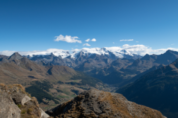 Vista verso il Rosa