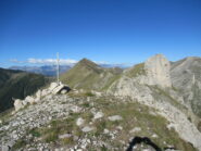 Il Fera' (m.2245) e Cima Pertega' (m.2404) da Rocca Fera' (m.2221)