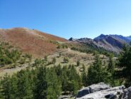 Dalla rocca della Colletta verso il colle Barant