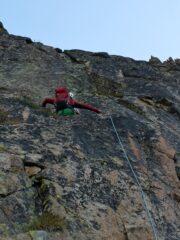 zizagando per trovare il secondo tiro