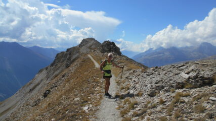 Dal forte verso la cima del Mont Froid