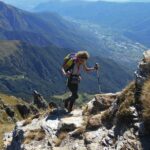 Sulla cresta verso Costa Fenera