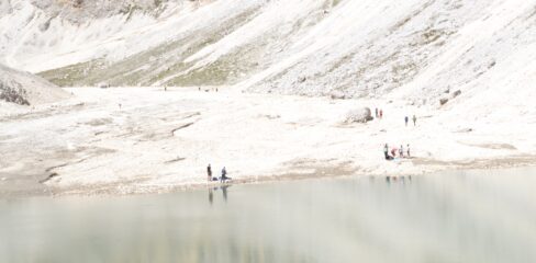 Il lago e il Vallone dell'Antermoia