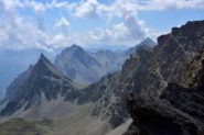 Veduta verso Sud dal Passo Terre Nere