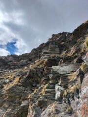 Il salto più impegnativo da evitare a destra 