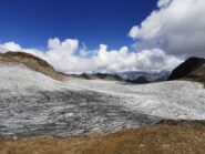 Vista sul Griesgletscher, manca poco alla vetta.