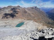 Lago di Goletta dalla cima Nord 