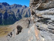 1 - 2° variante: La selletta/cengione dopo il colle