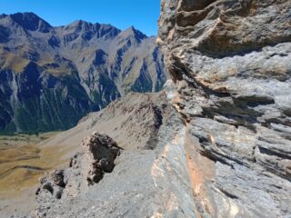 1 - 2° variante: La selletta/cengione dopo il colle