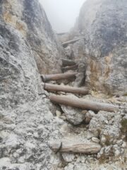 Inizio tratto attrezzato 