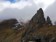 Primo tratto di cresta visto dal bivio per il Torrione dell'Eremita